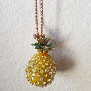 Beautiful Golden Pineapple Necklace for Women